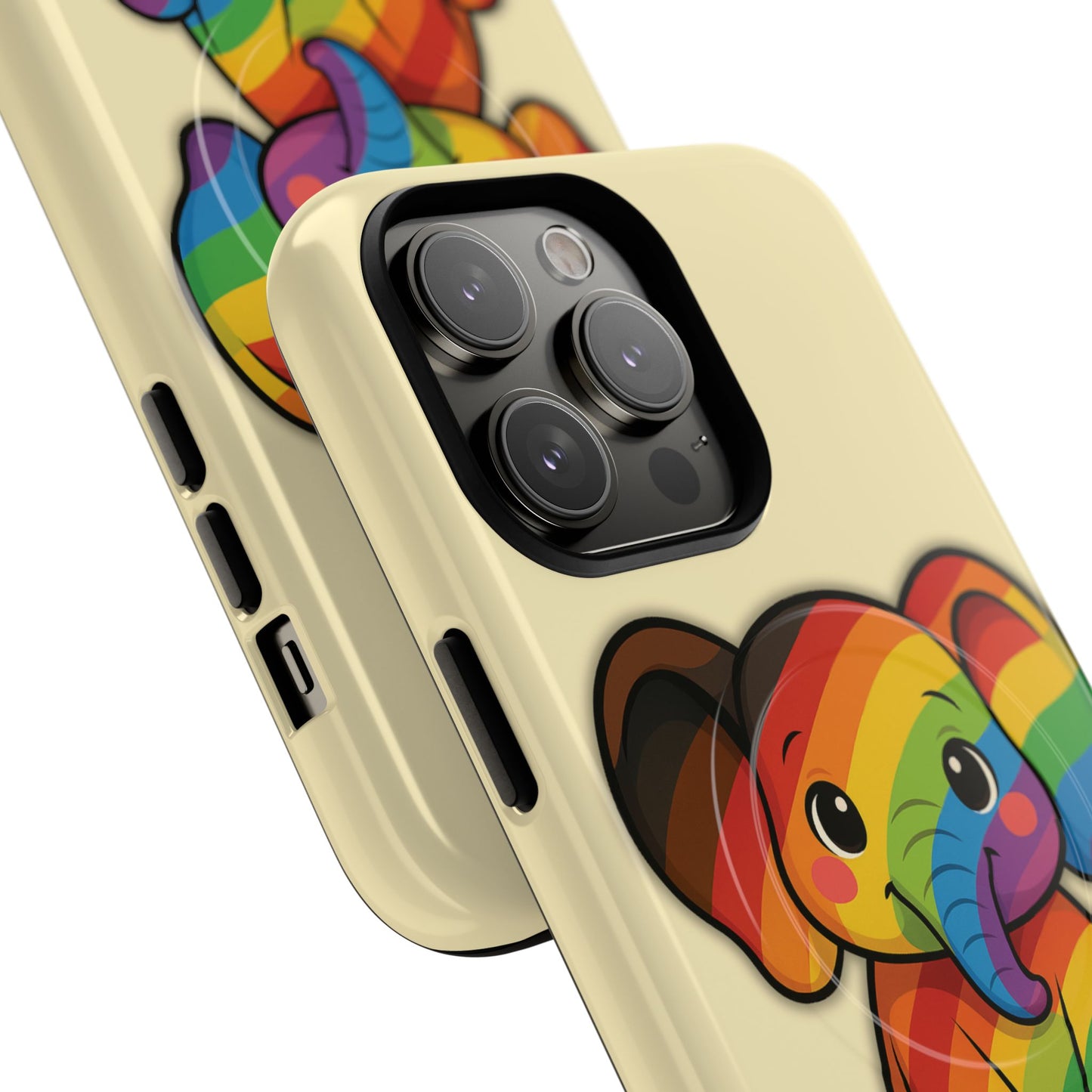 "jumbo joy" – philadelphia pride elephant magsafe® iphone tough case