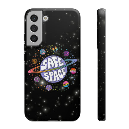"Safe Space" LGBTQIA+ Pride Galaxy Android Tough Phone Case