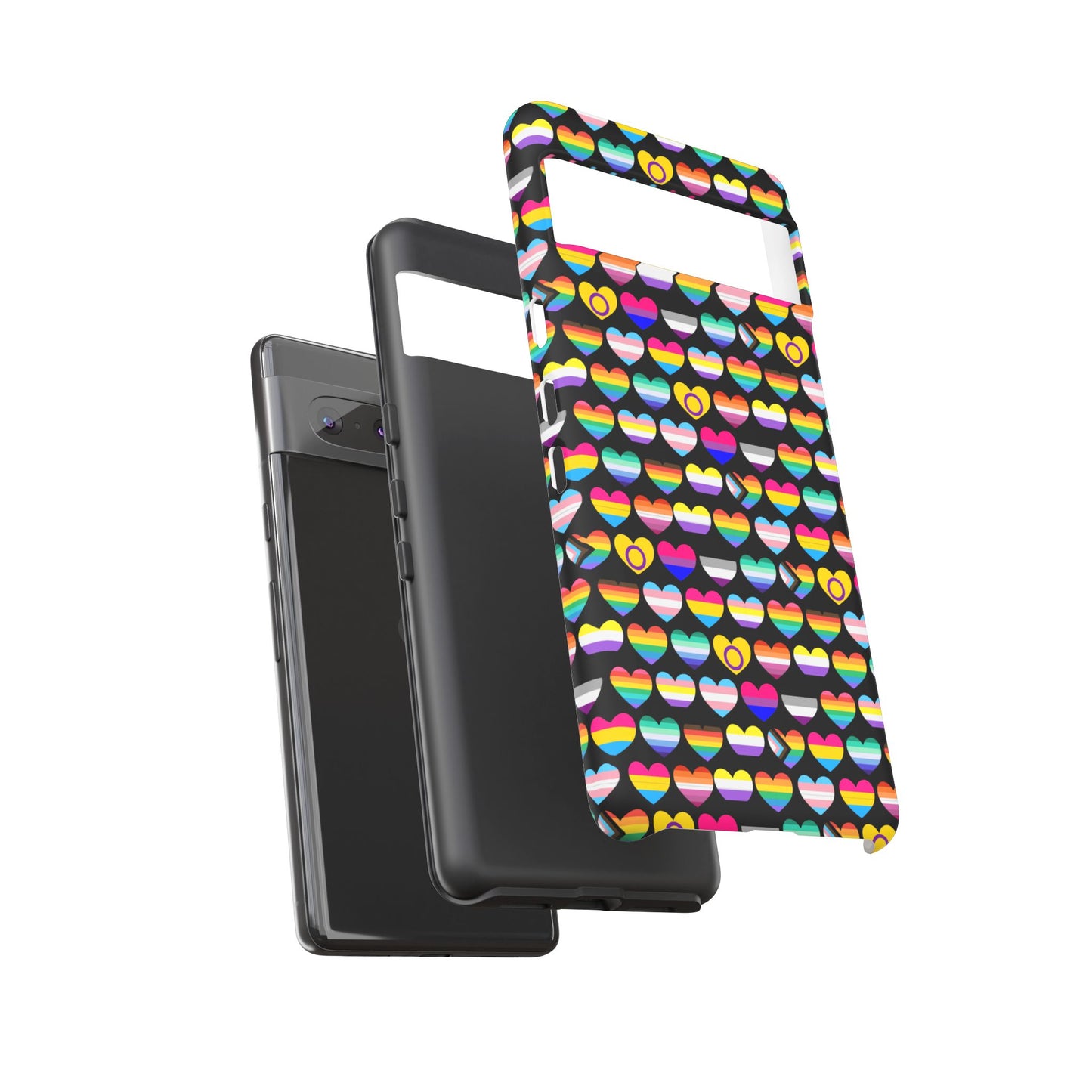 “heart of diversity" – bold edition – android tough phone case