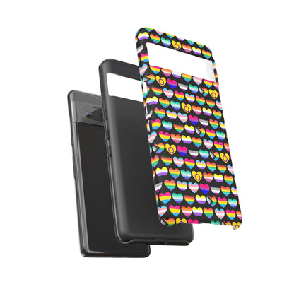 “Heart of Diversity" – Bold Edition – Android Tough Phone Case