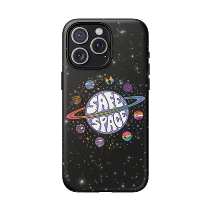 "Safe Space" LGBTQIA+ Pride Galaxy MagSafe® iPhone Case