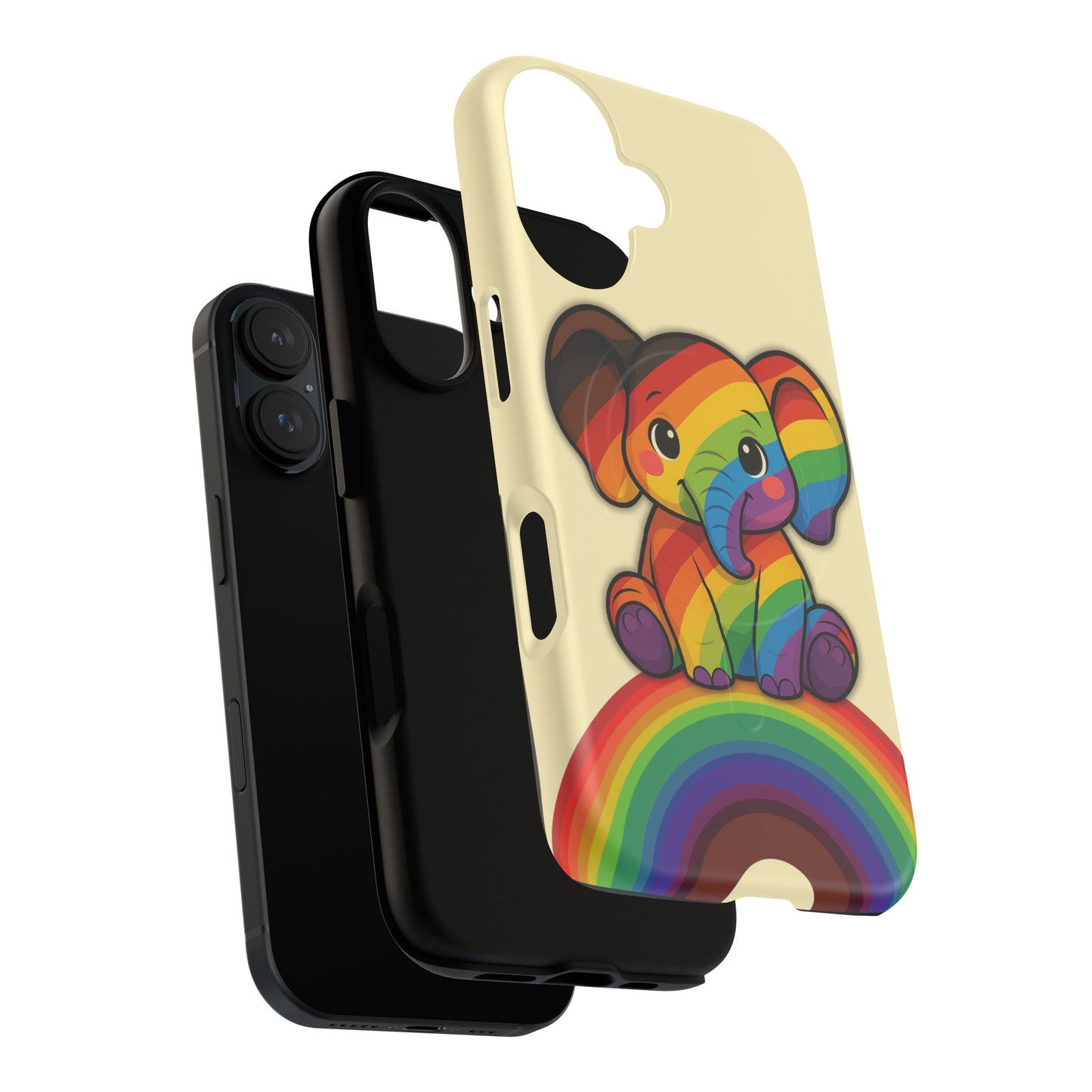 "jumbo joy" – philadelphia pride elephant magsafe® iphone tough case