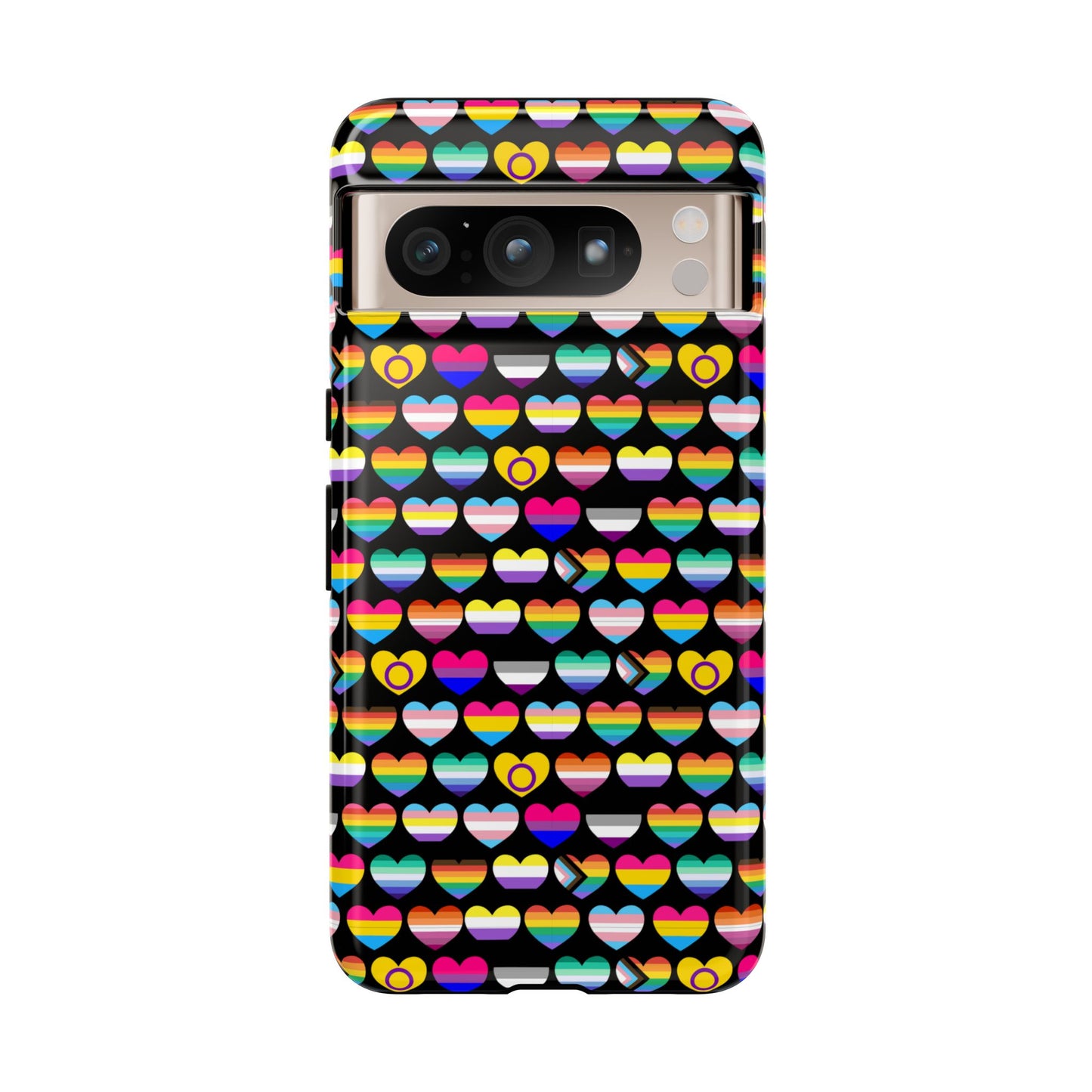 “heart of diversity" – bold edition – android tough phone case