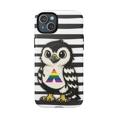 "Fly with Pride" – LGBTQIA+ Ally Pride Hawk MagSafe® iPhone Tough Case