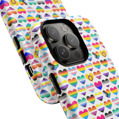“Heart of Diversity” – Bright Edition – MagSafe® iPhone Tough Case