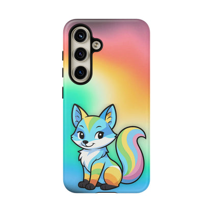 "Queer as a Fox" – Queer Pride Fox Android Tough Phone Case