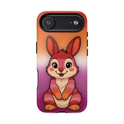 "Hare to Slay" – Lesbian [Femme] Bunny MagSafe® iPhone Tough Case