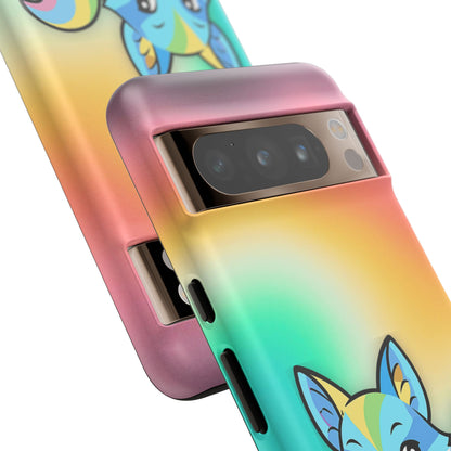 "Queer as a Fox" – Queer Pride Fox Android Tough Phone Case