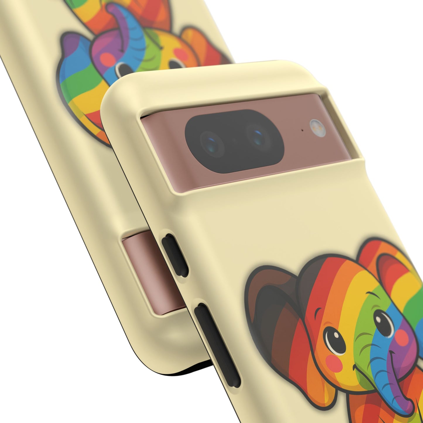 "jumbo joy" – philadelphia pride elephant android tough phone case