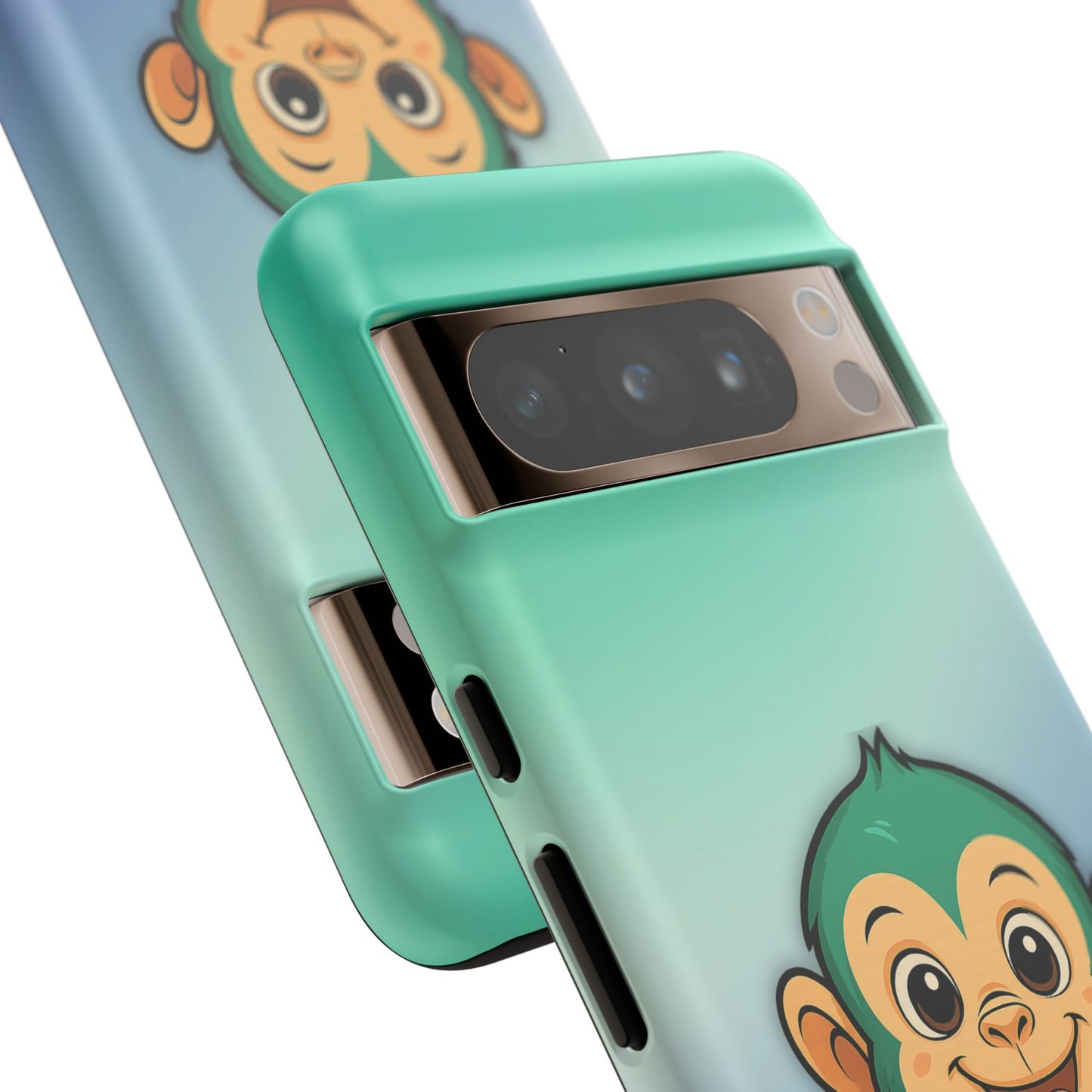 "monkey love" – gay [mlm] pride android tough phone case