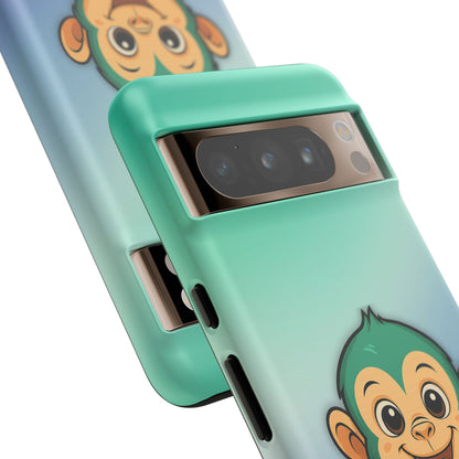 "Monkey Love" – Gay [MLM] Pride Android Tough Phone Case