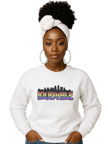 LOUISVILLE Pride Unisex Sweatshirt – Citywide Pride Collection
