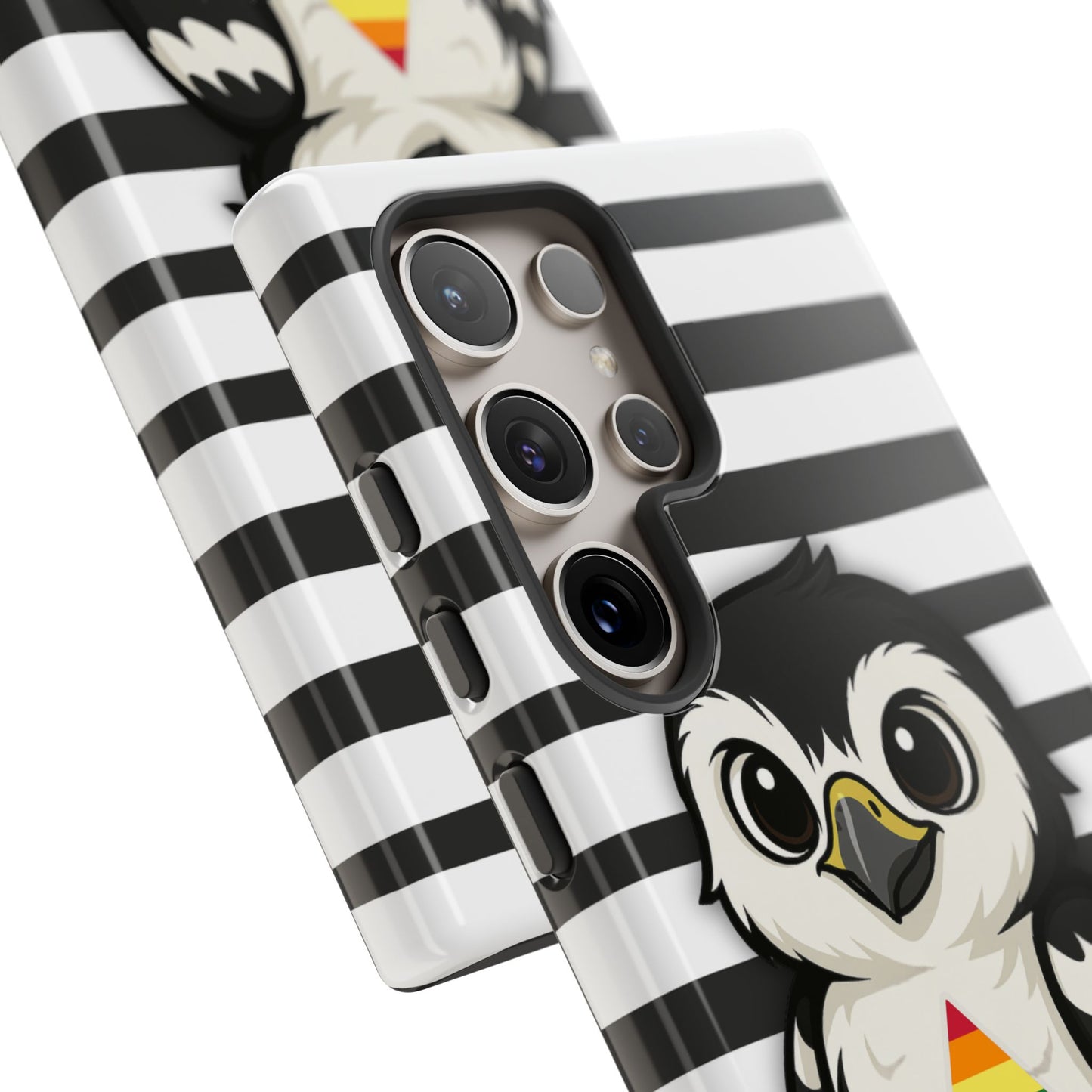"fly with pride" – lgbtqia+ ally pride hawk android tough phone case