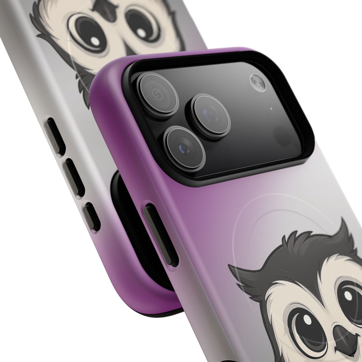 "ace-wise" – asexual pride owl magsafe® iphone tough case