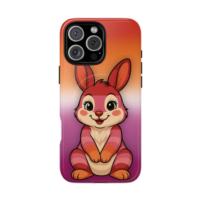 "Hare to Slay" – Lesbian [Femme] Bunny MagSafe® iPhone Tough Case