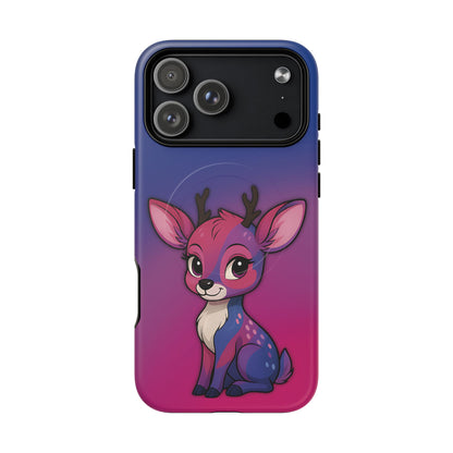 “Bi-Design” – Bisexual Pride Doe MagSafe® iPhone Tough Case