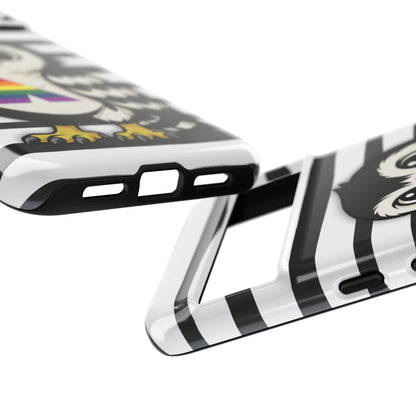 "Fly with Pride" – LGBTQIA+ Ally Pride Hawk Android Tough Phone Case
