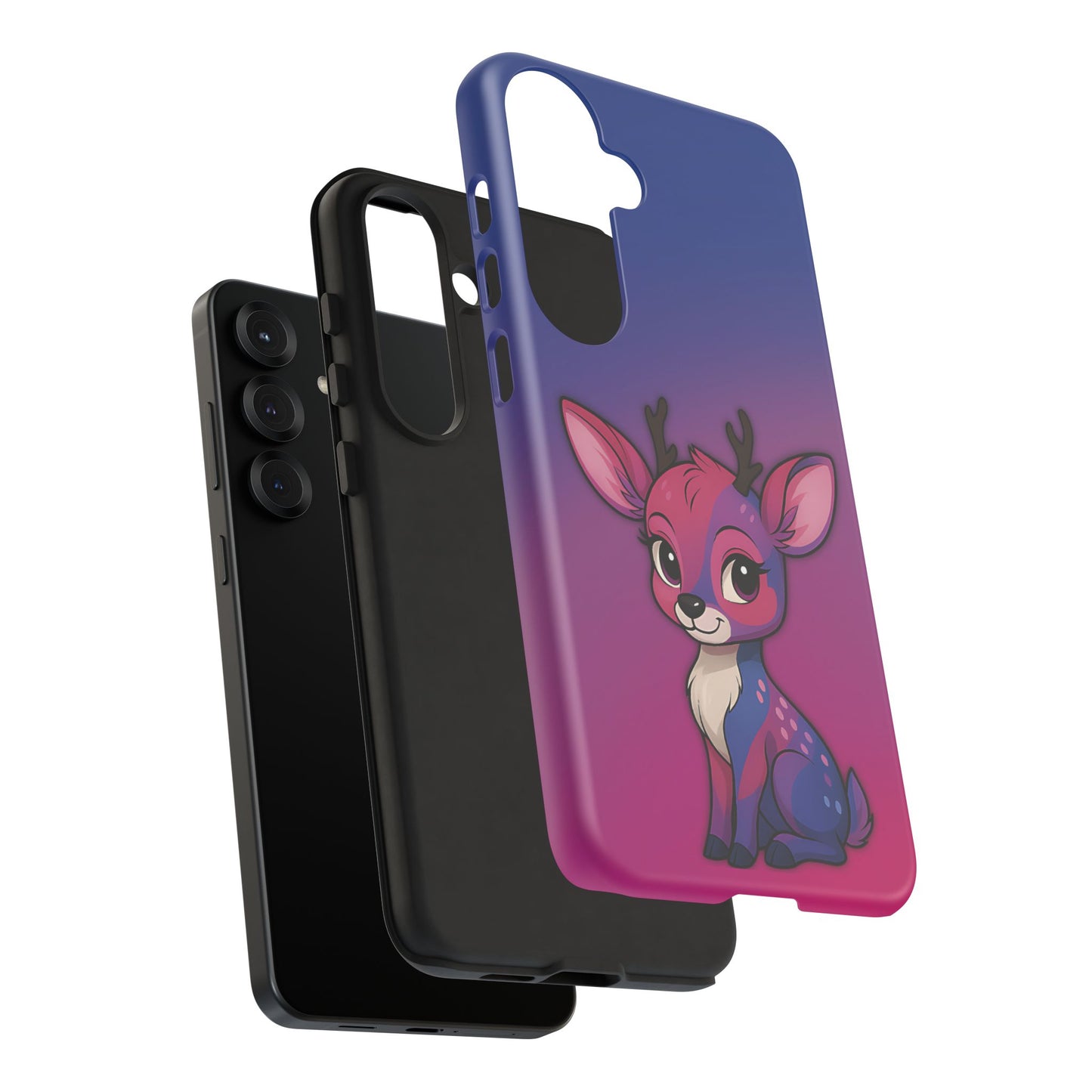 “bi-design” – bisexual pride doe android tough phone case