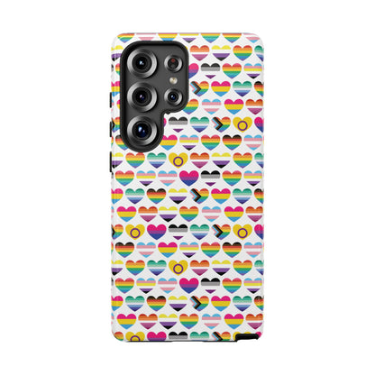 “Heart of Diversity" – Bright Edition – Android Tough Phone Case