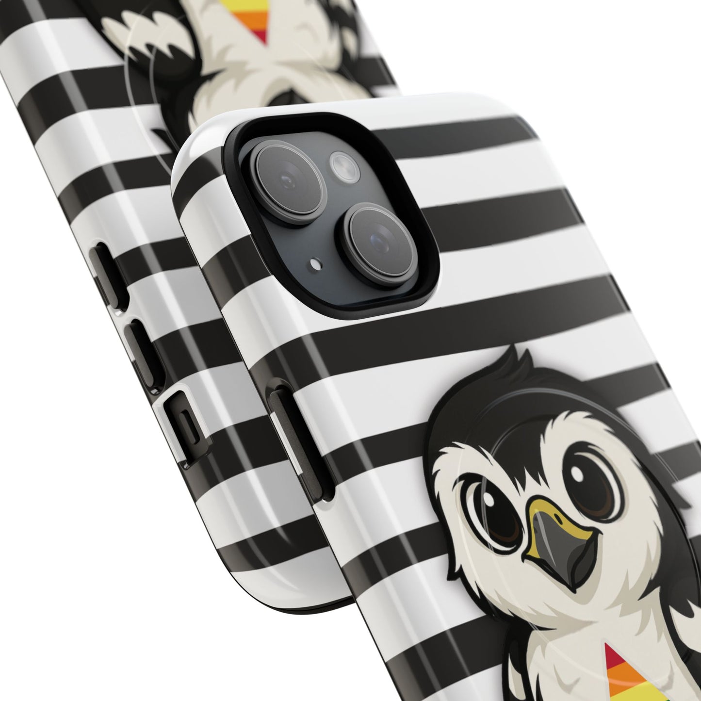 "fly with pride" – lgbtqia+ ally pride hawk magsafe® iphone tough case