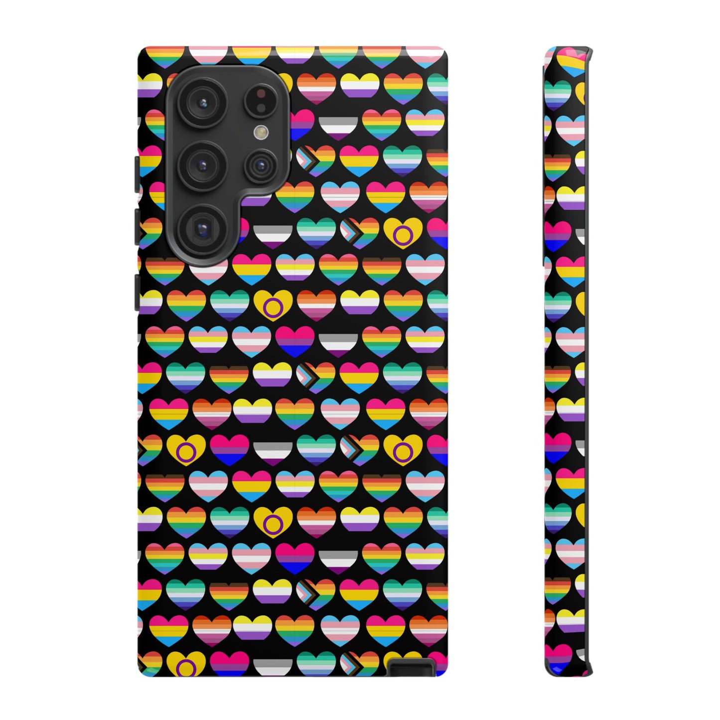 “heart of diversity" – bold edition – android tough phone case