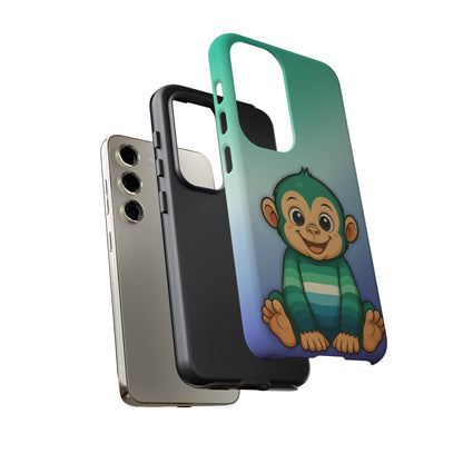 "Monkey Love" – Gay [MLM] Pride Android Tough Phone Case