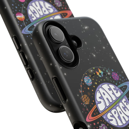 "Safe Space" LGBTQIA+ Pride Galaxy MagSafe® iPhone Case