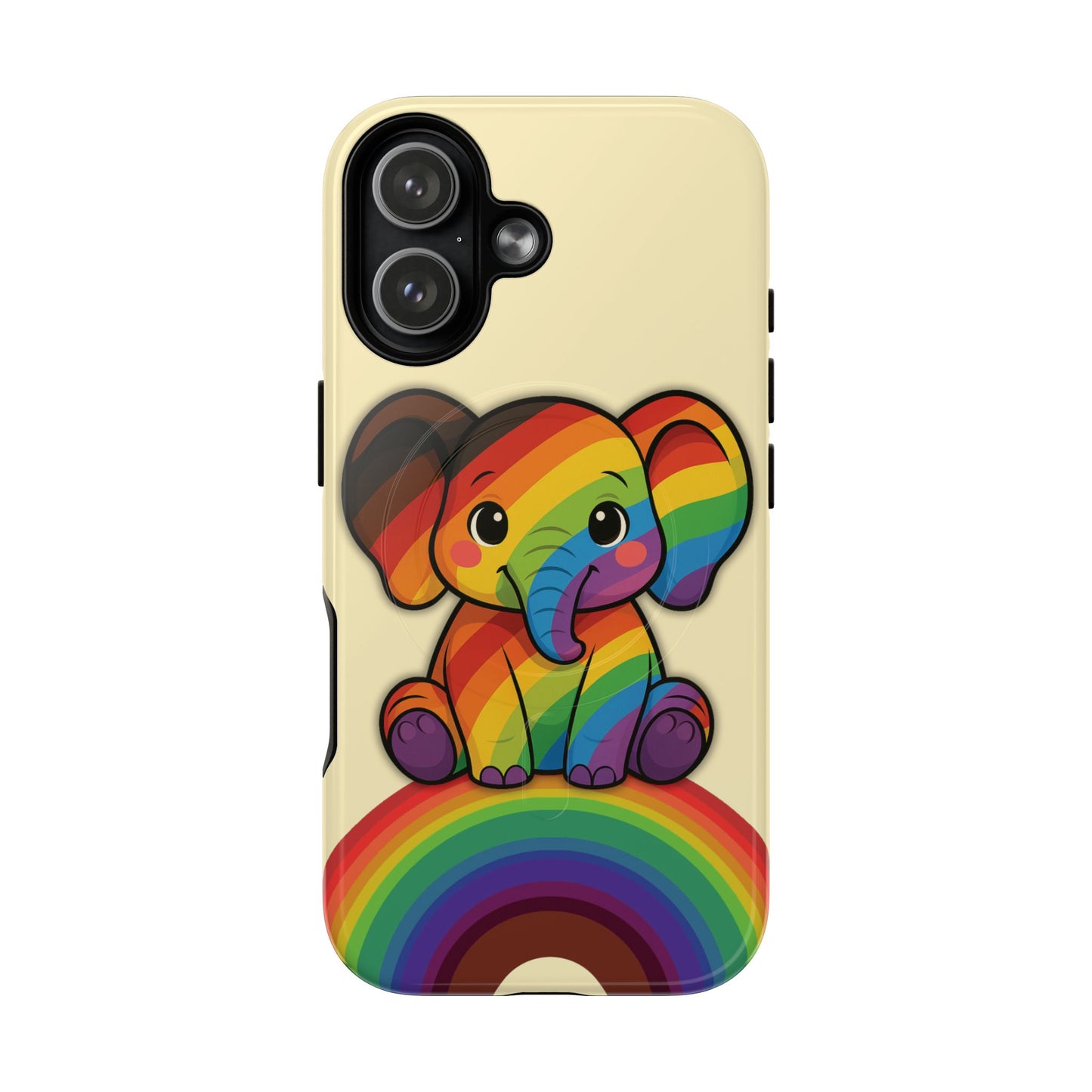 "jumbo joy" – philadelphia pride elephant magsafe® iphone tough case