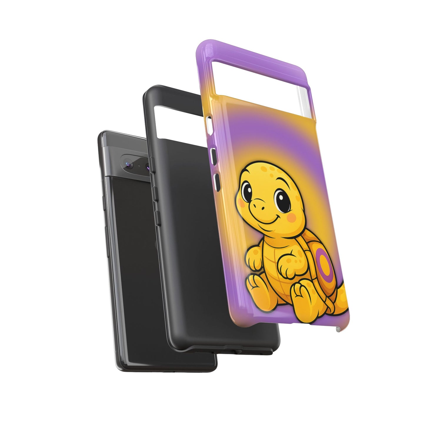 "intershell" – intersex pride turtle android tough phone case