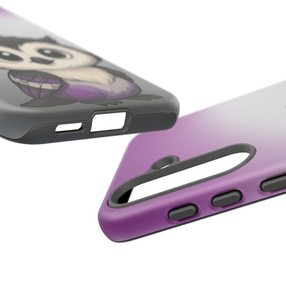 "Ace-Wise" – Asexual Pride Owl Android Tough Phone Case