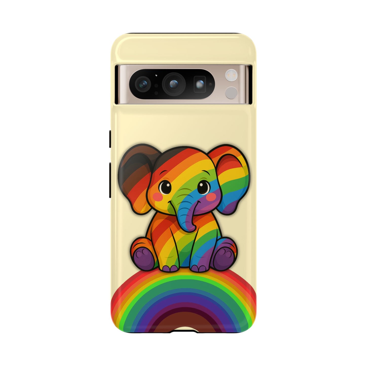 "jumbo joy" – philadelphia pride elephant android tough phone case