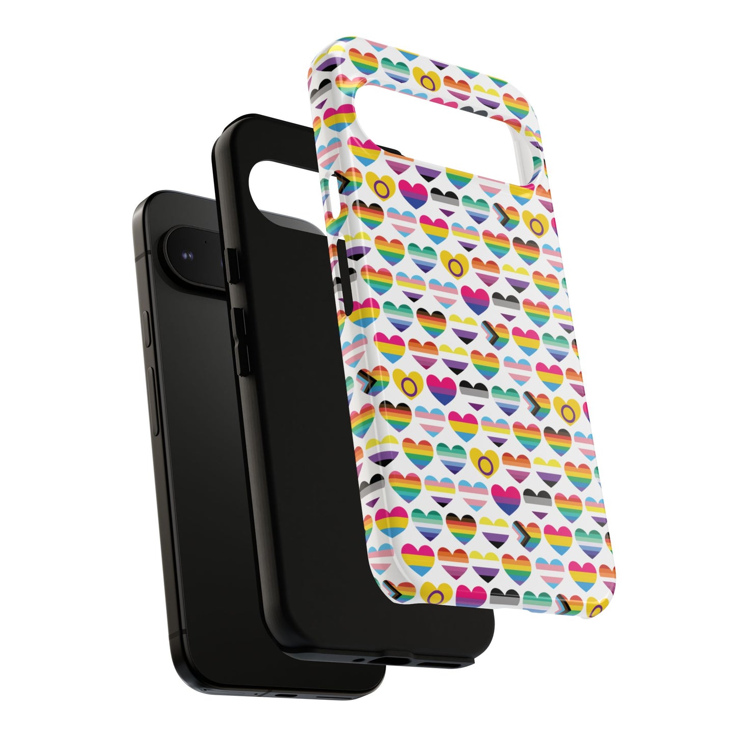 “heart of diversity" – bright edition – android tough phone case