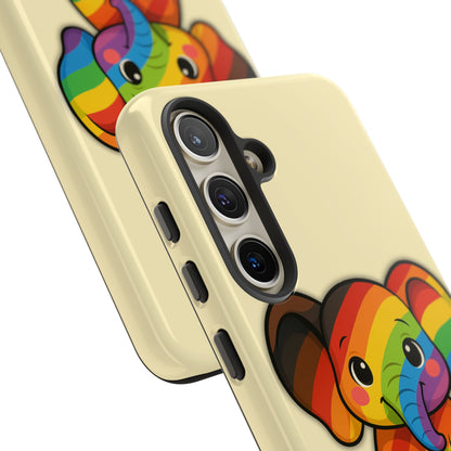 "Jumbo Joy" – Philadelphia Pride Elephant Android Tough Phone Case