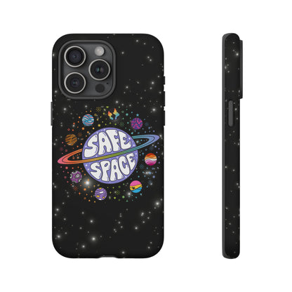 "Safe Space" LGBTQIA+ Pride Galaxy Android Tough Phone Case