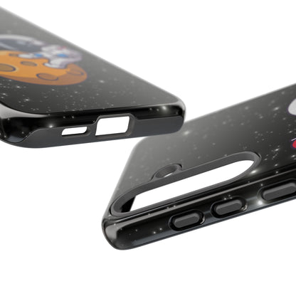 "Cosmic Queer" LGBTQIA+ Android Astronaut Tough Phone Case