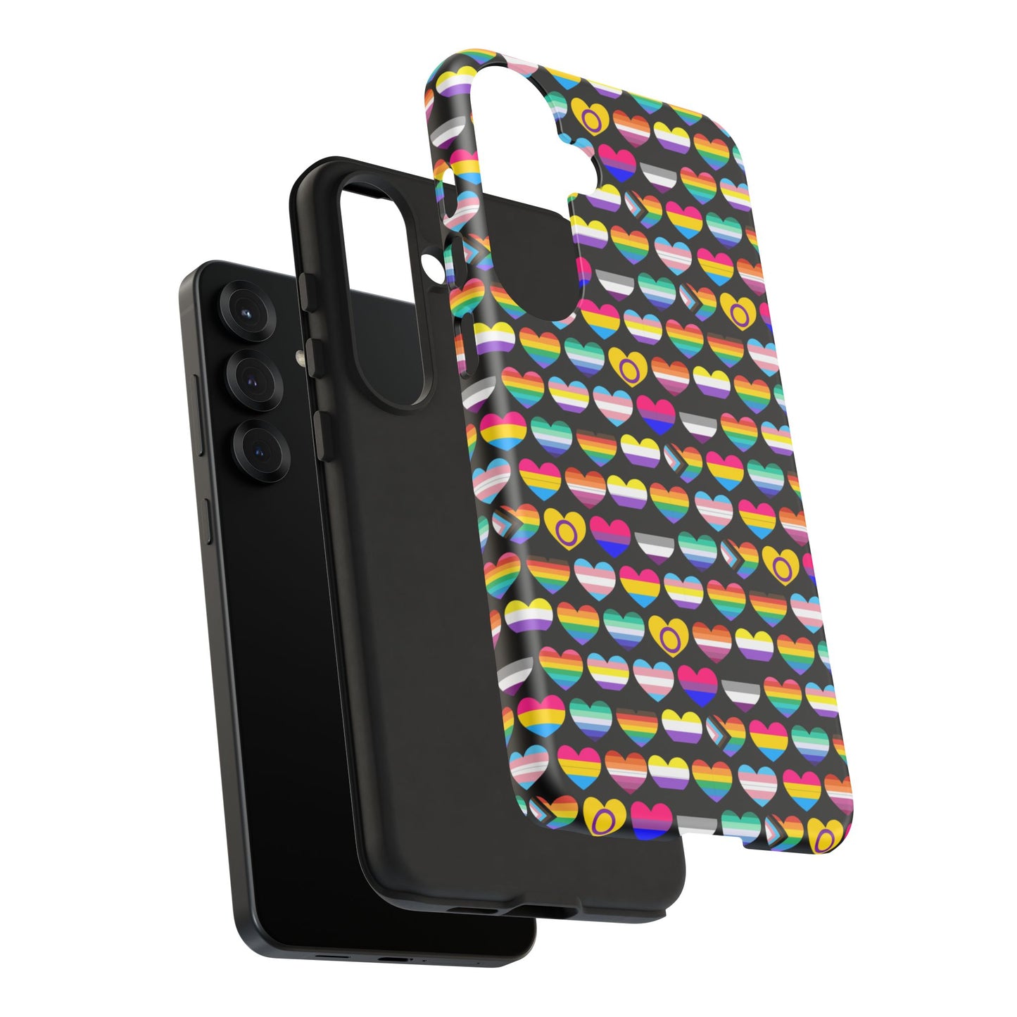 “heart of diversity" – bold edition – android tough phone case