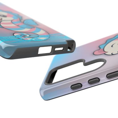“Sea Me” – Trans Pride Seahorse Android Tough Phone Case