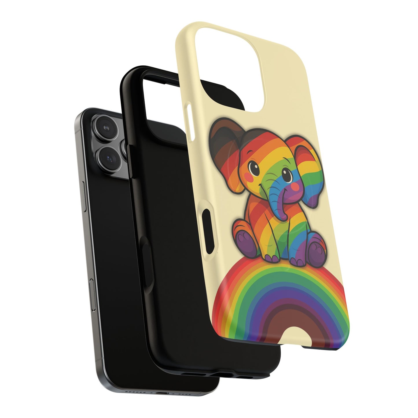 "jumbo joy" – philadelphia pride elephant magsafe® iphone tough case