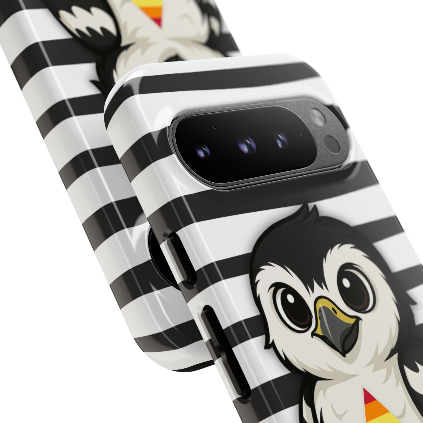 "fly with pride" – lgbtqia+ ally pride hawk android tough phone case