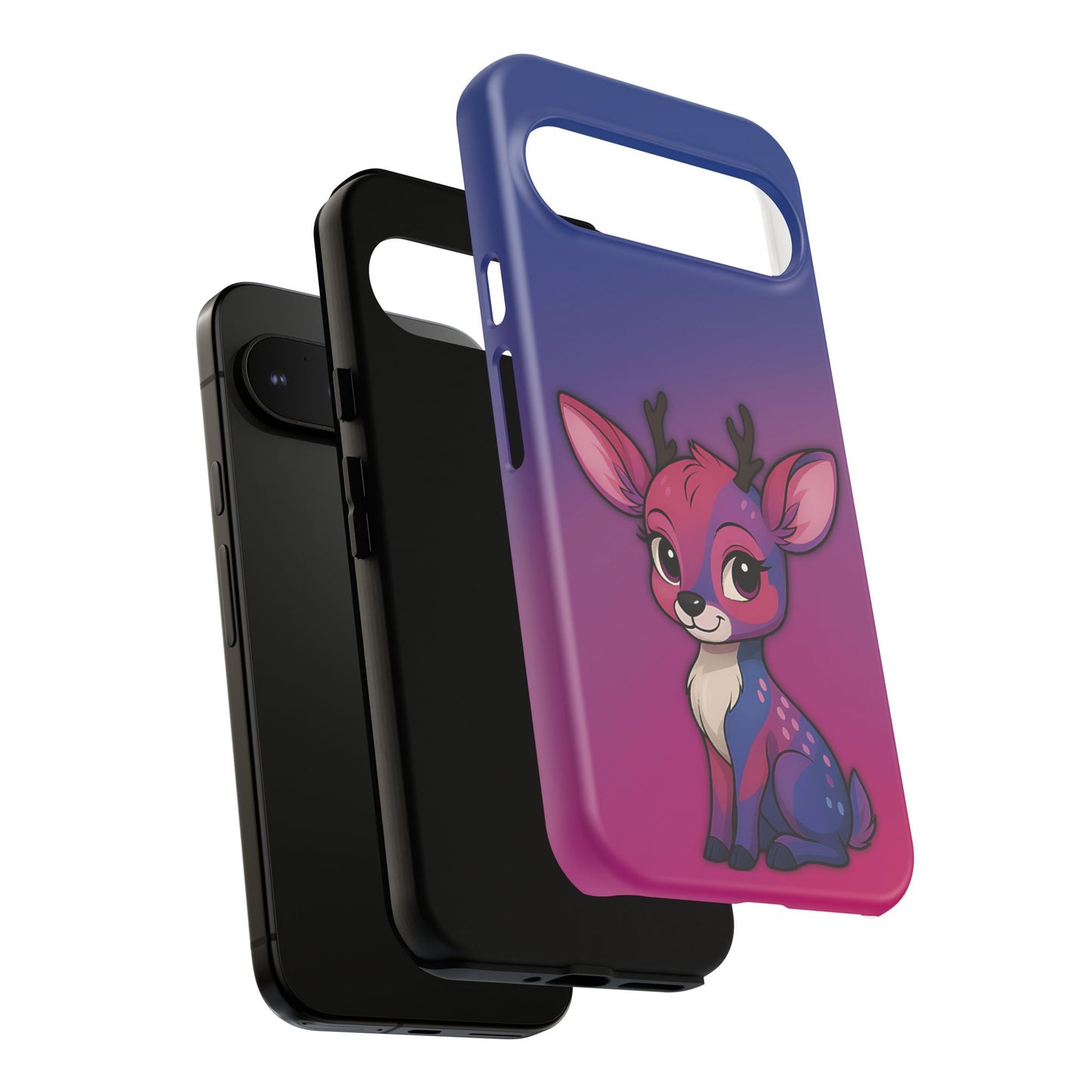 “bi-design” – bisexual pride doe android tough phone case