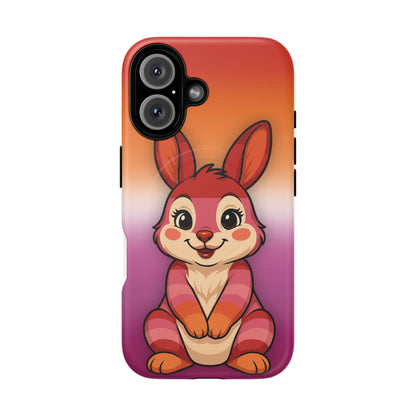 "Hare to Slay" – Lesbian [Femme] Bunny MagSafe® iPhone Tough Case