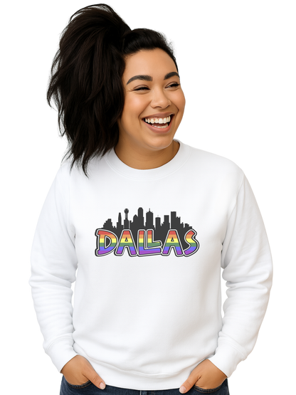 DALLAS Pride Unisex Sweatshirt – Citywide Pride Collection