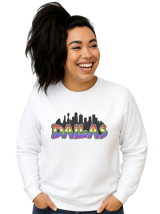 DALLAS Pride Unisex Sweatshirt – Citywide Pride Collection