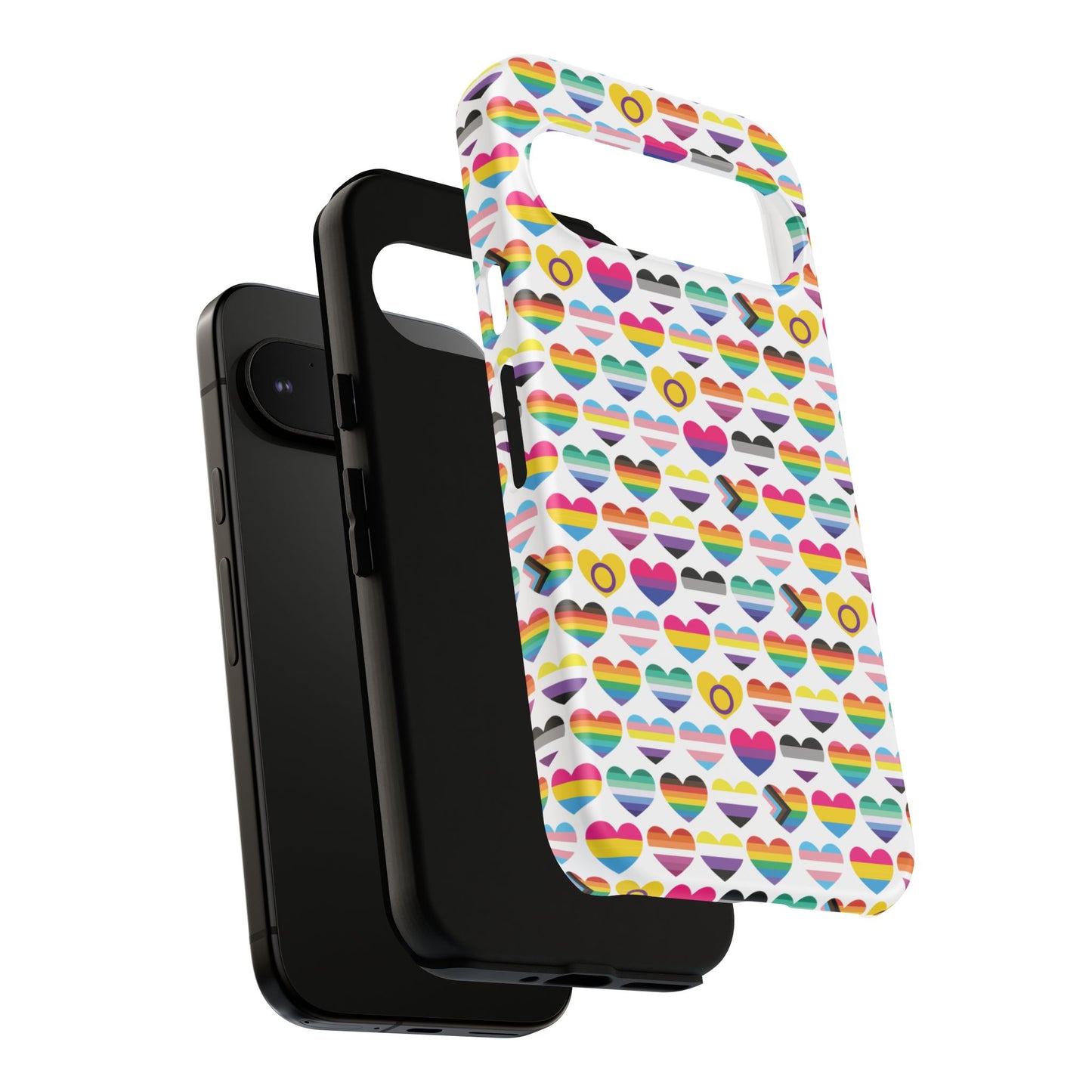 “heart of diversity" – bright edition – android tough phone case