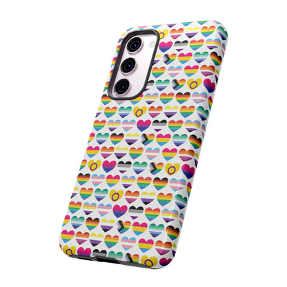 “Heart of Diversity" – Bright Edition – Android Tough Phone Case