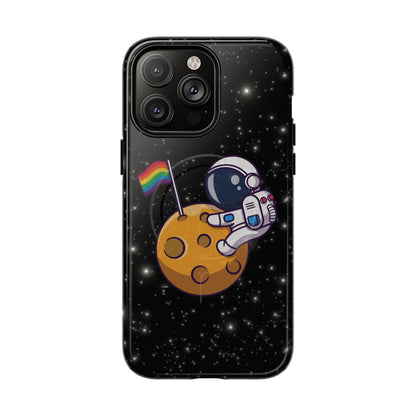"Cosmic Queer" LGBTQIA+ Astronaut MagSafe® iPhone Tough Case