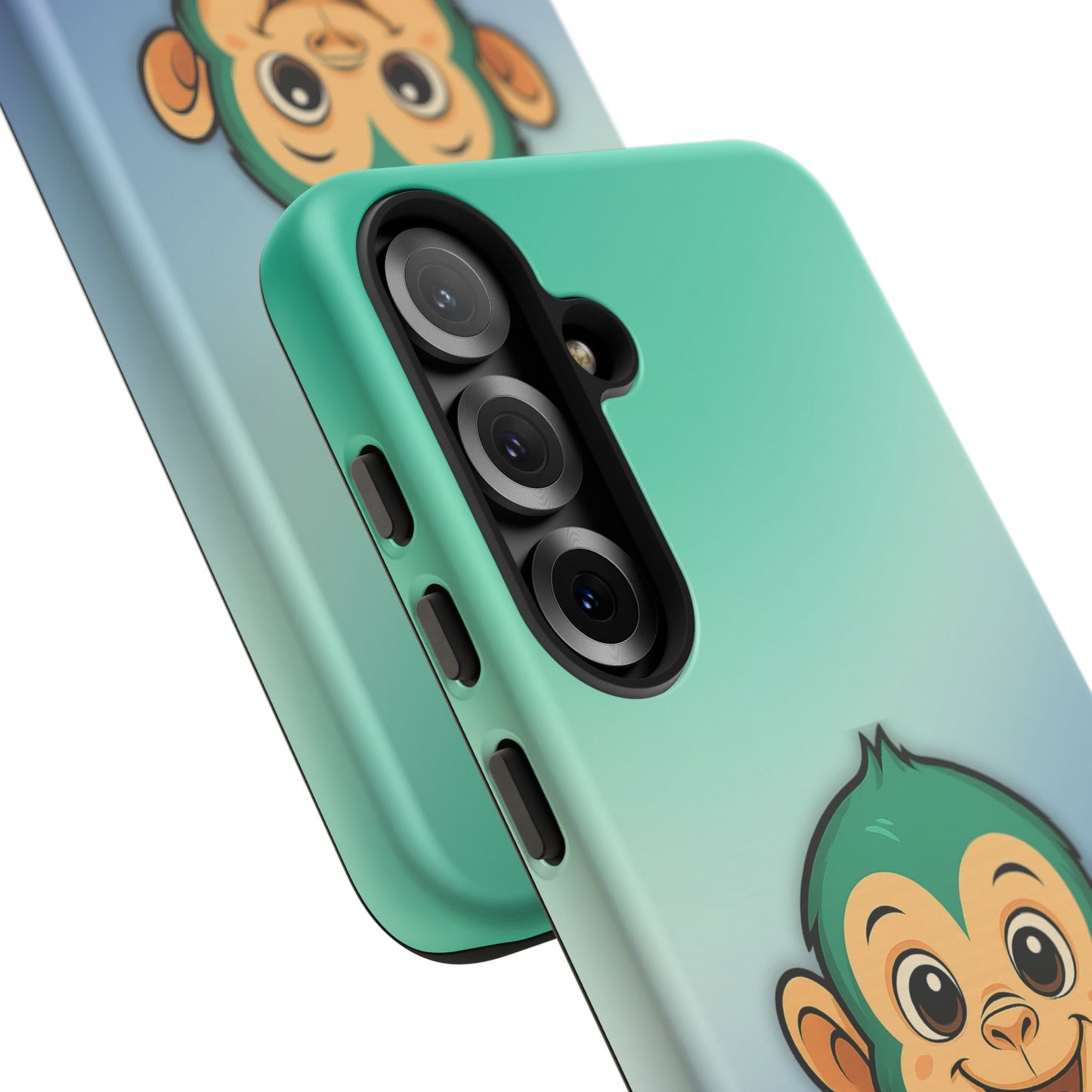 "monkey love" – gay [mlm] pride android tough phone case