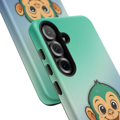 "Monkey Love" – Gay [MLM] Pride Android Tough Phone Case
