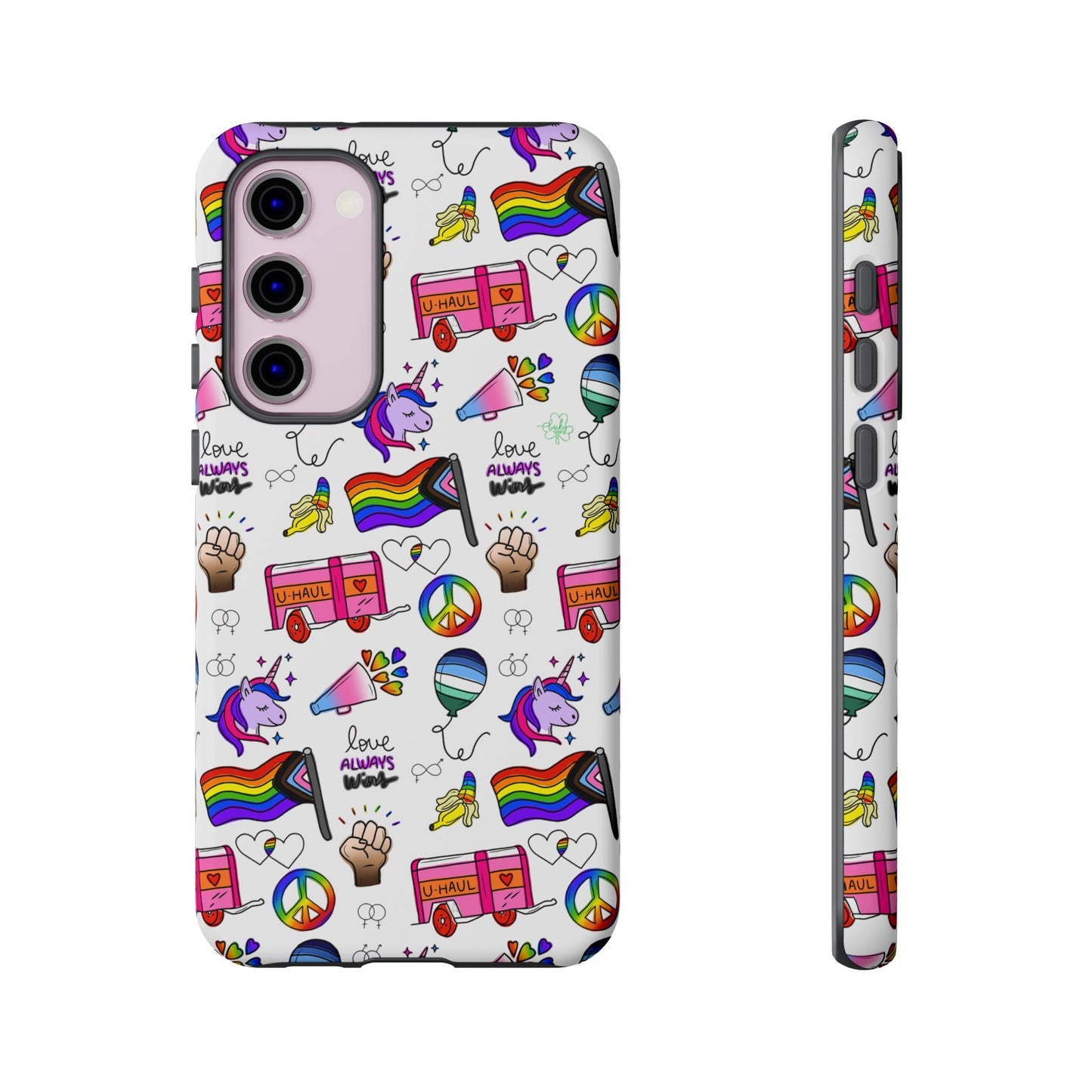"identity mix" lgbtqia+ collage android tough phone case