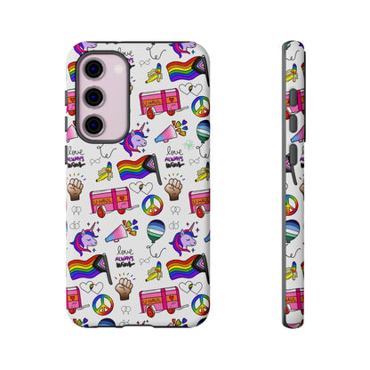 "Identity Mix" LGBTQIA+ Collage Android Tough Phone Case
